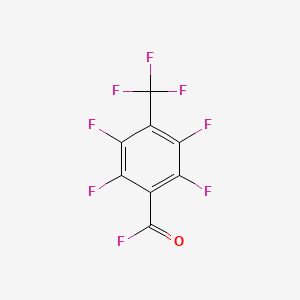 2,3,5,6-Tetrafluoro-4-(trifluoromethyl)benzoyl fluoride