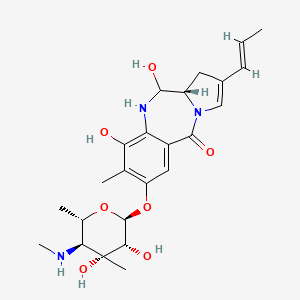 Sibiromycin hemiaminal | C24H33N3O7 | CID 14021876 - PubChem