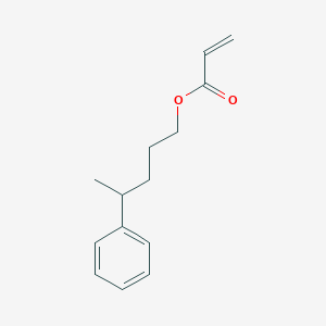 4-Phenylpentyl prop-2-enoate | C14H18O2 | CID 141467741 - PubChem