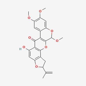 Villinol | C24H22O8 | CID 14427377 - PubChem