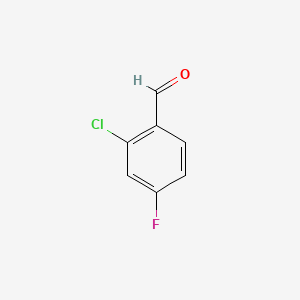 2-Chloro-4-fluorobenzaldehyde