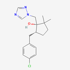 Metconazole, cis- | C17H22ClN3O | CID 14556744 - PubChem