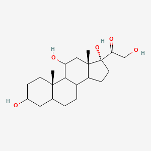 Allo-3a-tetrahydro Cortisol | C21H34O5 | CID 146158530 - PubChem