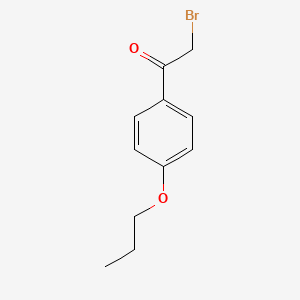 2-Bromo-4'-propoxyacetophenone | C11H13BrO2 | CID 14617326 - PubChem