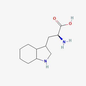 Octahydrotryptophan | C11H20N2O2 | CID 14628974 - PubChem