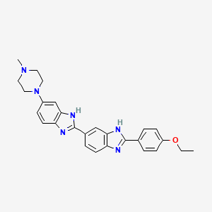 2'-(4-ethoxyphenyl)-5-(4-methylpiperazin-1-yl)-1H,1'H-2,5'-bibenzo[d]imidazole