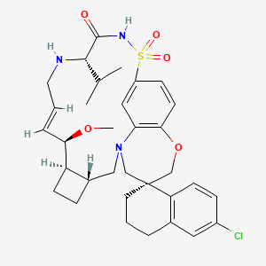 US11130769, Ex. No. 128 | C33H42ClN3O5S | CID 146544977 - PubChem