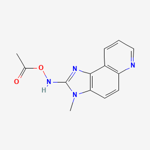 N Acetoxy Iq C13h12n4o2 Pubchem