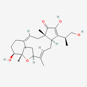 Terpestacin B | C25H38O5 | CID 146683287 - PubChem