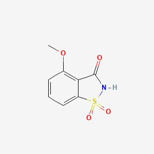 1,2-Benzisothiazol-3(2H)-one,4-methoxy-,1,1-dioxide