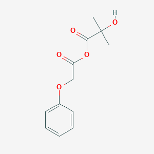 (2-Phenoxyacetyl) 2-hydroxy-2-methylpropanoate | C12H14O5 | CID ...