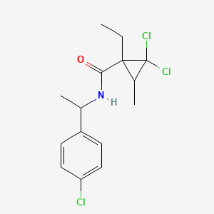 Carpropamid | C15H18Cl3NO | CID 153847 - PubChem