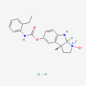 [(3aS,8bS)-3,8b-dimethyl-3-oxido-1,2,3a,4-tetrahydropyrrolo[2,3-b]indol ...