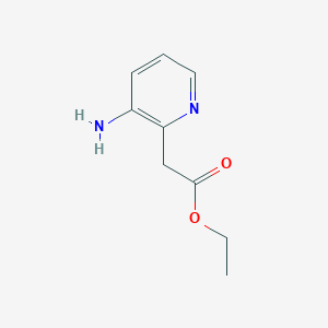 Ethyl 2-(3-aminopyridin-2-yl)acetate