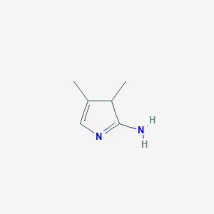 3,4-dimethyl-3H-pyrrol-2-amine | C6H10N2 | CID 155477651 - PubChem