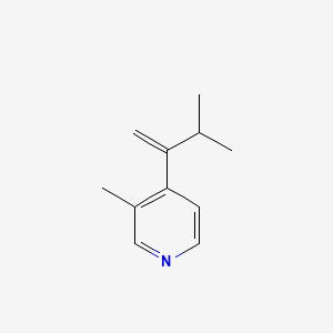 3-Methyl-4-(3-methylbut-1-en-2-yl)pyridine | C11H15N | CID 156257135 ...