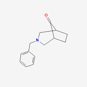 3-Benzyl-3-azabicyclo[3.2.1]octan-8-one