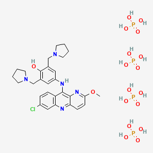 	Pyronaridine tetraphosphate