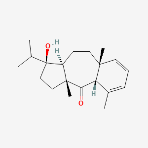 (3S,3aS,5aR,9aS,10aR)-3-hydroxy-5a,9,10a-trimethyl-3-propan-2-yl-1,2,3a ...