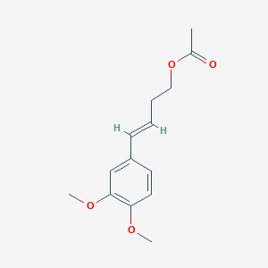 (e)-4-(3,4-Dimethoxyphenyl)but-3-en-1-yl acetate | C14H18O4 | CID ...