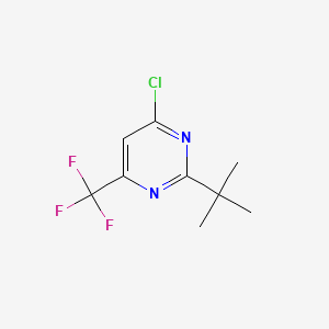 2-(tert-Butyl)-4-chloro-6-(trifluoromethyl)pyrimidine