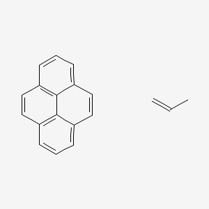 Prop-1-ene;pyrene | C19H16 | CID 158380261 - PubChem