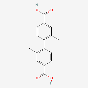 [1,1'-Biphenyl]-4,4'-dicarboxylic acid, 2,2'-dimethyl-