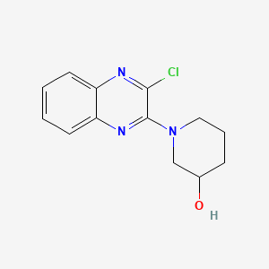 1-(3-Chloroquinoxalin-2-yl)piperidin-3-ol