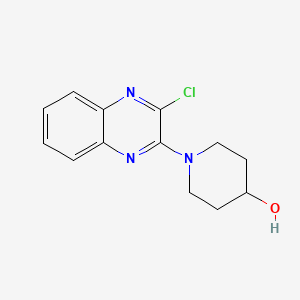 1-(3-Chloroquinoxalin-2-yl)piperidin-4-ol