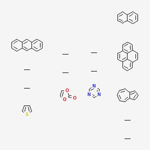 Anthracene;azulene;1,3-dioxol-2-one;ethane;naphthalene;pyrene;thiophene ...