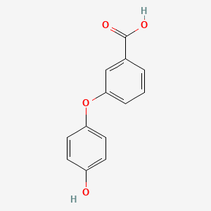 3-(4-Hydroxyphenoxy)benzoic acid | C13H10O4 | CID 161852 - PubChem