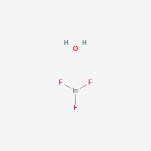 Indium trifluoride trihydrate | F3H2InO | CID 16212849 - PubChem