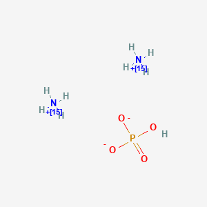 Diammonium hydrogenphosphate-15N2 | H9N2O4P | CID 16213409 - PubChem