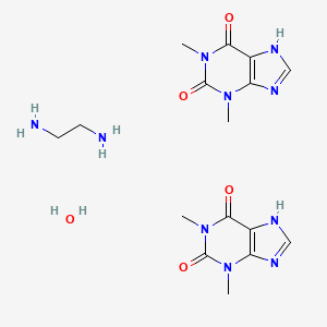 Aminophylline Hydrate | C16H26N10O5 | CID 16218860 - PubChem