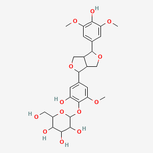 2-[2-Hydroxy-4-[6-(4-hydroxy-3,5-dimethoxyphenyl)-1,3,3a,4,6,6a ...