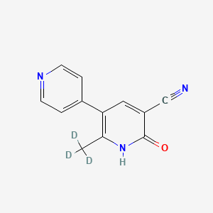 Milrinone-d3 | C12H9N3O | CID 163321998 - PubChem