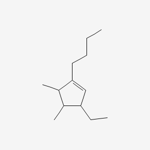1-Butyl-3-ethyl-4,5-dimethylcyclopentene | C13H24 | CID 163934610 - PubChem