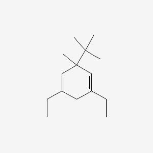 3-Tert-butyl-1,5-diethyl-3-methylcyclohexene | C15H28 | CID 164092708 ...