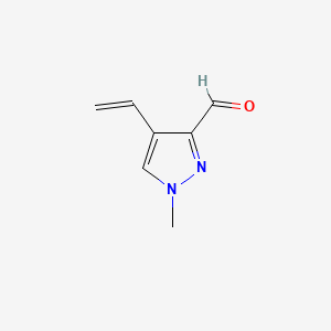 4-Ethenyl-1-methylpyrazole-3-carbaldehyde | C7H8N2O | CID 164538349 ...