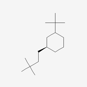 (3S)-1-tert-butyl-3-(3,3-dimethylbutyl)cyclohexane | C16H32 | CID ...