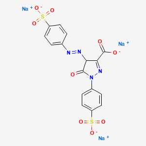 Tartrazine | C16H9N4Na3O9S2 | CID 164825 - PubChem