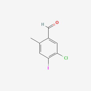 5-Chloro-4-iodo-2-methylbenzaldehyde | C8H6ClIO | CID 164892595 - PubChem