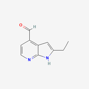 2-ethyl-1H-pyrrolo[2,3-b]pyridine-4-carbaldehyde | C10H10N2O | CID ...