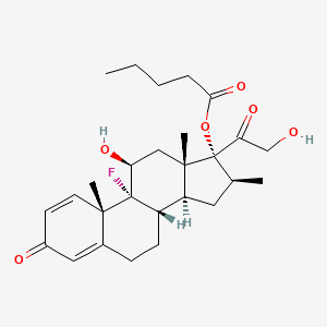 Betamethasone valerate | C27H37FO6 - PubChem