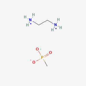 1,2-Ethanediamine methylphosphonate | C3H13N2O3P | CID 165359951 - PubChem