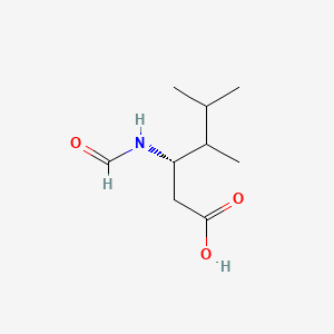 (3S)-3-formamido-4,5-dimethylhexanoic acid | C9H17NO3 | CID 165505897 ...