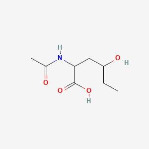 2-Acetamido-4-hydroxyhexanoic acid | C8H15NO4 | CID 165507179 - PubChem