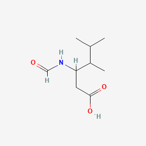 3-Formamido-4,5-dimethylhexanoic acid | C9H17NO3 | CID 165525150 - PubChem