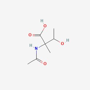 2-Acetamido-3-hydroxy-2-methylbutanoic acid | C7H13NO4 | CID 165918187 ...