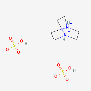 1,4-Diazoniabicyclo[2.2.2]octane hydrogen sulfate | C6H16N2O8S2 | CID ...